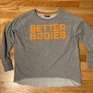 Better Bodies Cut-Off Crew Neck